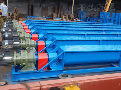 泥漿不落地專用螺旋輸送機(jī) 泥漿不落地專用螺旋輸送機(jī)